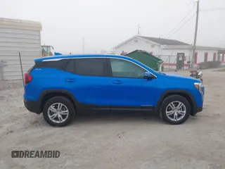 2024 GMC Terrain SLE with VIN 3GKALMEG5RL183540, listed as a IAAI auction lot 41499548 with 23,618 mi miles and . Bid and sale history available at DreamBid. Image 13.