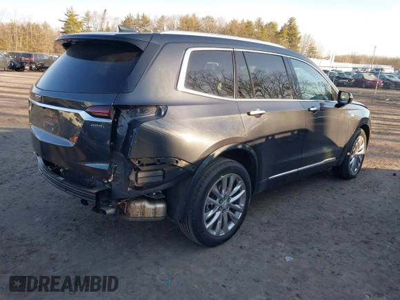 2022 Cadillac XT6 Premium Luxury with VIN 1GYKPDRS1NZ178383, listed as a IAAI auction lot 41730748 with 16,290 mi miles. Bid and sale history available at carsss.com. Image 4.