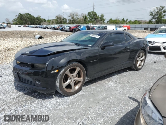 2014 Chevrolet Camaro LT z VIN 2G1FB1E33E9193778, wystawiony jako Copart lot #59309915 z przebiegiem 176 166 mil mil oraz Szkoda całkowita • Salvage title. Historia ofert i sprzedaży dostępna na DreamBid. Obrazek 1.