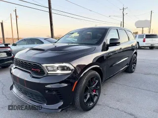 2021 Dodge Durango SRT Hellcat with VIN 1C4SDJH99MC822421, listed as a Copart auction lot 47705615 with 7,345 mi miles and Clean Title. Bid and sale history available at DreamBid. Image 2.