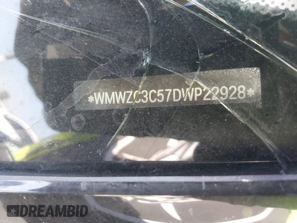 2013 MINI Countryman S z VIN WMWZC3C57DWP22928, wystawiony jako IAAI lot #41665753 z przebiegiem Nie podano mil oraz . Historia ofert i sprzedaży dostępna na DreamBid. Obrazek 9.