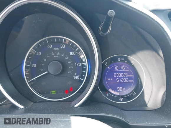 2016 Honda Fit EX with VIN JHMGK5H70GX038643, listed as a IAAI auction lot 42619424 with 39,626 mi miles and . Bid and sale history available at DreamBid. Image 7.