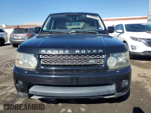 2012 Land Rover Range Rover Sport SC with VIN SALSH2E41CA758221, listed as a Copart auction lot 77589634 with 118,329 mi miles and Clean Title. Bid and sale history available at carsss.com. Image 5.