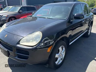 2006 Porsche Cayenne with VIN WP1AA29P06LA27007, listed as a Copart auction lot 55669435 with 81,189 mi miles and Salvage title. Bid and sale history available at DreamBid. Image 2.