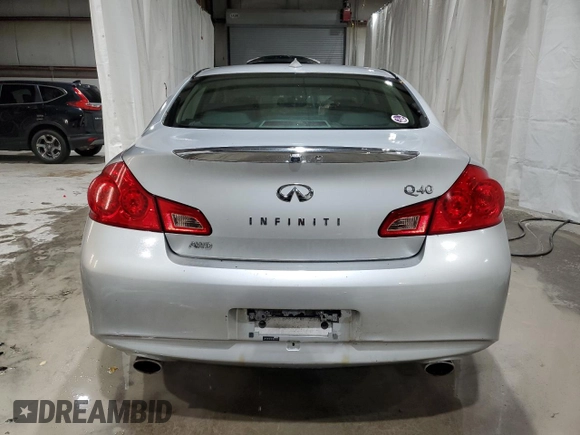 2015 Infiniti Q40 with VIN JN1CV6AR3FM651013, listed as a Copart auction lot 74568404 with 171,155 mi miles and Salvage Title. Bid and sale history available at carsss.com. Image 6.