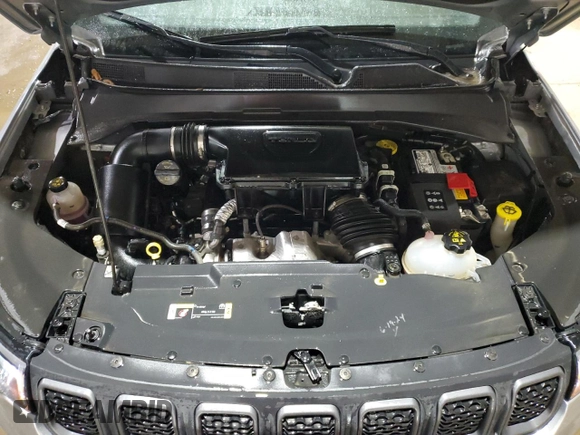 2024 Jeep Compass Trailhawk with VIN 3C4NJDDN4RT597363, listed as a Copart auction lot 63649245 with 42,808 mi miles and Clean title. Bid and sale history available at DreamBid. Image 12.