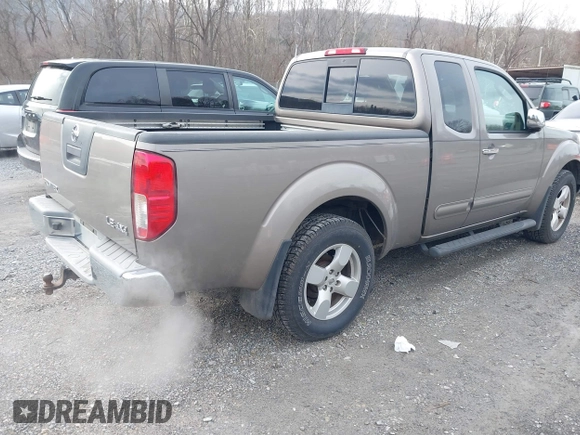 2008 Nissan Frontier SE with VIN 1N6AD06W38C412666, listed as a IAAI auction lot 41515529 with 120,539 mi miles and . Bid and sale history available at DreamBid. Image 4.
