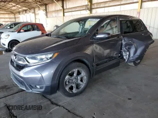 2018 Honda CR-V EX-L with VIN 7FARW1H83JE042661, listed as a Copart auction lot 50387505 with 45,100 mi miles and Salvage Title. Bid and sale history available at carsss.com. Image 1.