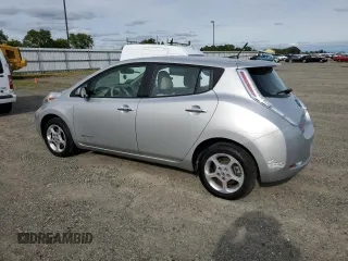 2011 Nissan LEAF SL-e with VIN JN1AZ0CP5BT009476, listed as a Copart auction lot 52208025 with 144,475 mi miles and Clean Title. Bid and sale history available at carsss.com. Image 2.