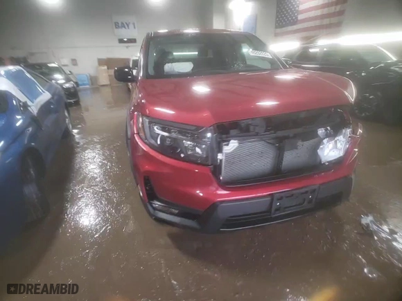 2021 Honda Ridgeline Sport with VIN 5FPYK3F16MB011226, listed as a Copart auction lot 48202025 with 34,030 mi miles and Salvage Title. Bid and sale history available at carsss.com. Image 14.