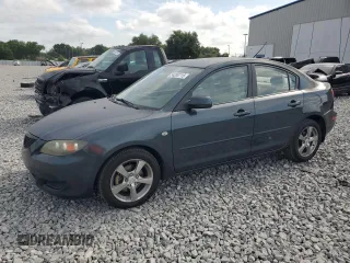 2006 Mazda 3 i with VIN JM1BK12F761483967, listed as a Copart auction lot 54204115 with 60,871 mi miles and Salvage Title. Bid and sale history available at carsss.com. Image 1.