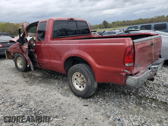 2001 Ford Super Duty F-250 XL with VIN 1FTNX20F41EA17549, listed as a Copart auction lot 49877525 with 288,902 mi miles and Salvage Title. Bid and sale history available at carsss.com. Image 2.
