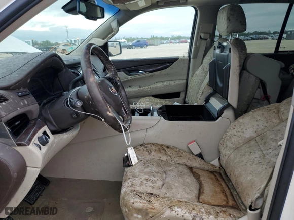 2015 Cadillac Escalade Luxury with VIN 1GYS3BKJ6FR170654, listed as a Copart auction lot 68176712 with 0 mi miles. Bid and sale history available at carsss.com. Image 7.