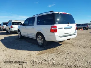 2011 Ford Expedition Max Limited with VIN 1FMJK2A58BEF15821, listed as a IAAI auction lot 41593051 with 288,260 mi miles and . Bid and sale history available at DreamBid. Image 3.