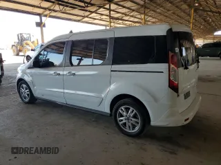 2019 Ford Transit Connect XLT with VIN NM0GS9F24K1393694, listed as a Copart auction lot 58372945 with 136,111 mi miles and Clean title. Bid and sale history available at DreamBid. Image 2.