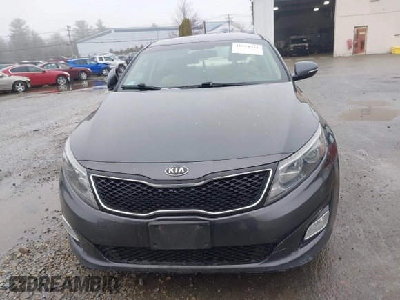 2015 Kia Optima LX with VIN KNAGM4A73F5625605, listed as a IAAI auction lot 41924411 with 104,153 mi miles. Bid and sale history available at carsss.com. Image 12.