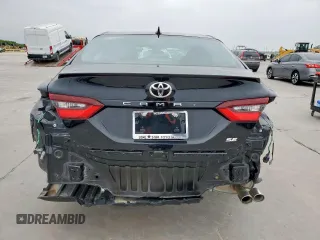 2021 Toyota Camry SE Nightshade with VIN 4T1G11AK6MU583802, listed as a Copart auction lot 51330545 with 6,827 mi miles and Salvage Title. Bid and sale history available at carsss.com. Image 6.