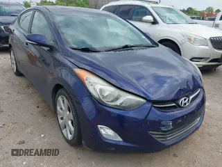 2013 Hyundai Elantra Limited with VIN 5NPDH4AEXDH369923, listed as a IAAI auction lot 41950446 with 93,991 mi miles and . Bid and sale history available at DreamBid. Image 1.