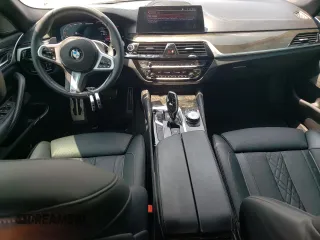 2020 BMW 5 Series M550i xDrive with VIN WBAJS7C08LCD82431, listed as a Copart auction lot 59518835 with 33,184 mi miles and Salvage title. Bid and sale history available at DreamBid. Image 8.