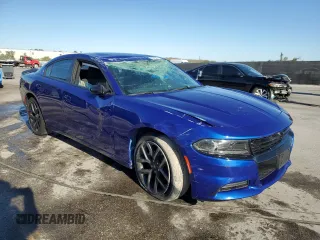 2022 Dodge Charger SXT with VIN 2C3CDXBGXNH189350, listed as a Copart auction lot 50158715 with 17,037 mi miles and Salvage Title. Bid and sale history available at DreamBid. Image 4.
