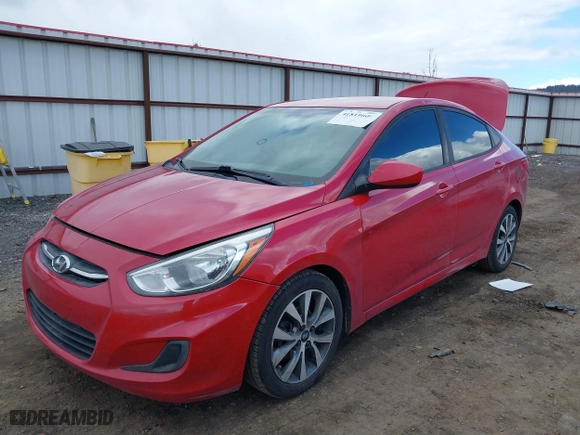 2017 Hyundai Accent SE with VIN KMHCT4AE5HU349418, listed as a IAAI auction lot 41819609 with 112,500 mi miles. Bid and sale history available at carsss.com. Image 17.