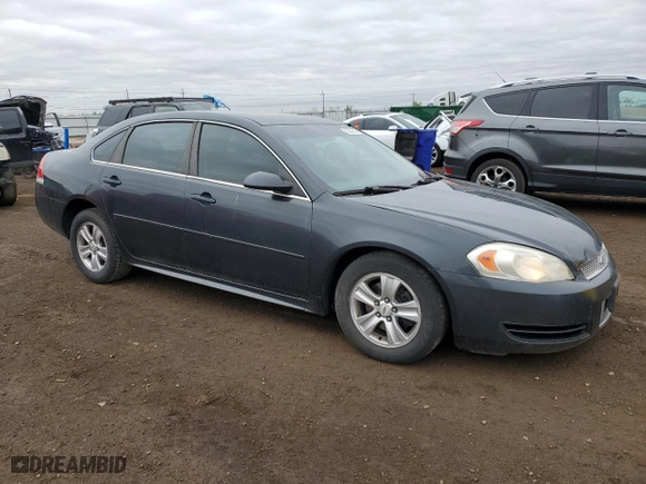 2013 Chevrolet Impala LS with VIN 2G1WF5E39D1255001, listed as a Copart auction lot 51242245 with 139,991 mi miles and Salvage Title. Bid and sale history available at carsss.com. Image 4.