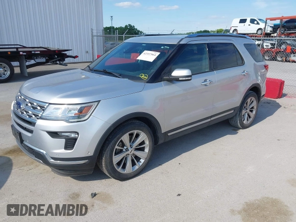 2018 Ford Explorer Limited с VIN 1FM5K7F86JGC70800, выставлен на аукционе IAAI как лот 42357964 с пробегом 129 654 миль миль и . История ставок и продаж доступна на DreamBid. Изображение 2.