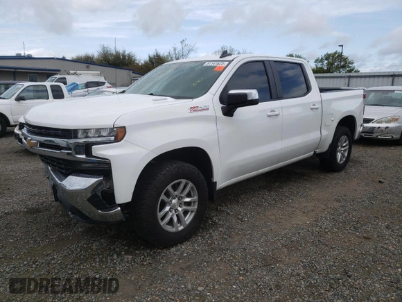 2020 Chevrolet Silverado 1500 LT with VIN 3GCUYDET6LG233207, listed as a Copart auction lot 51141625 with 85,024 mi miles and Salvage Title. Bid and sale history available at DreamBid. Image 1.