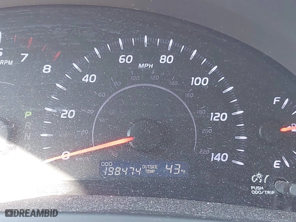 2010 Toyota Camry with VIN 4T1BF3EK6AU568293, listed as a IAAI auction lot 41701657 with 198,474 mi miles. Bid and sale history available at carsss.com. Image 7.