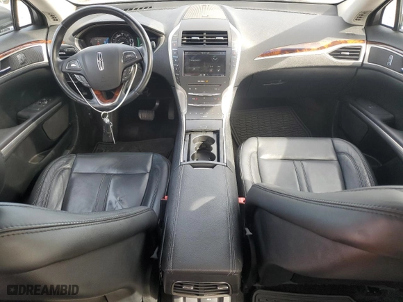 2015 Lincoln MKZ Hybrid with VIN 3LN6L2LU2FR612040, listed as a Copart auction lot 48547645 with 56,486 mi miles and Salvage Title. Bid and sale history available at carsss.com. Image 8.