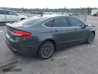 2018 Ford Fusion Titanium with VIN 3FA6P0D96JR155769, listed as a IAAI auction lot 41853177 with 87,839 mi miles. Bid and sale history available at carsss.com. Image 4.