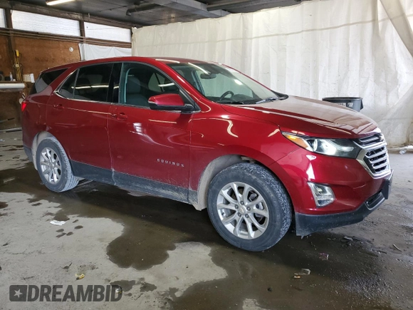2018 Chevrolet Equinox LT z VIN 2GNAXSEV3J6302057, wystawiony jako Copart lot #55357245 z przebiegiem 79 796 mil mil oraz Szkoda całkowita • Salvage title. Historia ofert i sprzedaży dostępna na DreamBid. Obrazek 4.