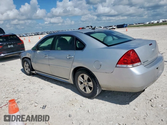 2014 Chevrolet Impala LS with VIN 2G1WA5E36E1147421, listed as a Copart auction lot 62176825 with 174,615 mi miles and Salvage title. Bid and sale history available at DreamBid. Image 2.