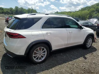 2024 Mercedes-Benz GLE 350 with VIN 4JGFB4FB9RB035122, listed as a Copart auction lot 66185215 with 32,158 mi miles and Salvage title. Bid and sale history available at DreamBid. Image 3.
