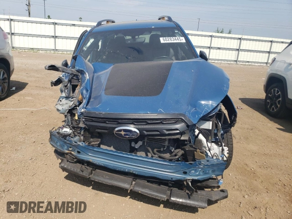 2022 Subaru Forester Wilderness with VIN JF2SKAMC3NH470112, listed as a Copart auction lot 60283445 with 25,374 mi miles and Salvage title. Bid and sale history available at DreamBid. Image 5.