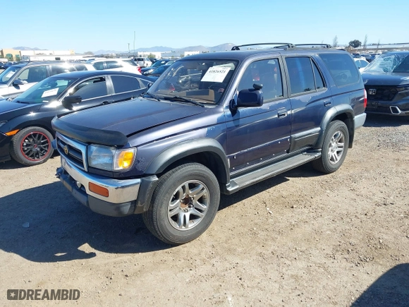 1997 Toyota 4Runner Limited with VIN JT3GN87R1V0048198, listed as a IAAI auction lot 41826521 with 253,294 mi miles. Bid and sale history available at carsss.com. Image 2.