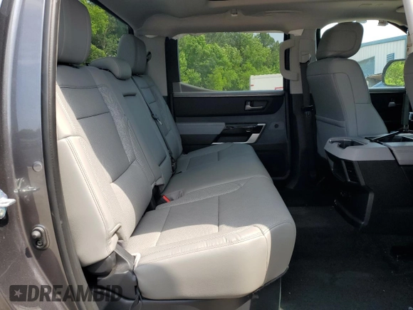 2023 Toyota Tundra Limited with VIN 5TFJA5DB6PX096065, listed as a Copart auction lot 57364635 with 36,811 mi miles and Salvage title. Bid and sale history available at DreamBid. Image 10.