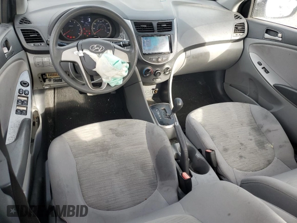 2016 Hyundai Accent SE z VIN KMHCT4AE8GU137949, wystawiony jako Copart lot #49514395 z przebiegiem 97 173 mil mil oraz Szkoda całkowita • Salvage title. Historia ofert i sprzedaży dostępna na DreamBid. Obrazek 8.