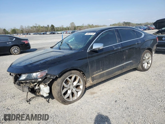 2018 Chevrolet Impala Premier with VIN 2G1125S30J9118763, listed as a Copart auction lot 49874115 with 142,062 mi miles and Salvage Title. Bid and sale history available at DreamBid. Image 1.