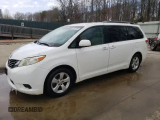 2013 Toyota Sienna LE AAS with VIN 5TDKK3DC5DS317364, listed as a Copart auction lot 47866875 with 134,835 mi miles and Clean Title. Bid and sale history available at carsss.com. Image 1.