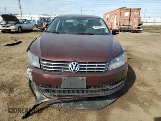 2013 Volkswagen Passat S w/Appearance with VIN 1VWAH7A3XDC086899, listed as a Copart auction lot 48549075 with 237,063 mi miles and Salvage Title. Bid and sale history available at carsss.com. Image 5.