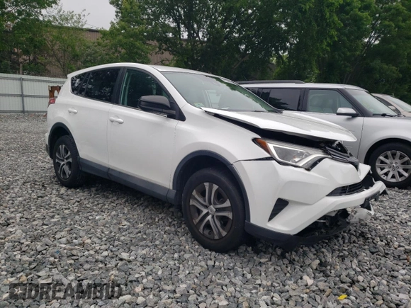 2018 Toyota RAV4 LE with VIN 2T3BFREV3JW764258, listed as a Copart auction lot 61234155 with Not provided miles and Salvage title. Bid and sale history available at DreamBid. Image 4.