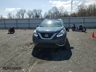 2018 Nissan Murano Platinum with VIN 5N1AZ2MH7JN164271, listed as a Copart auction lot 51427635 with 108,734 mi miles and Salvage Title. Bid and sale history available at carsss.com. Image 12.