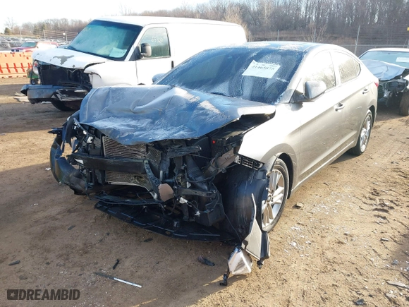 2019 Hyundai Elantra SEL with VIN 5NPD84LF5KH484447, listed as a IAAI auction lot 41465875 with 93,601 mi miles. Bid and sale history available at carsss.com. Image 17.