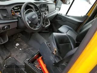 2020 Ford Transit Cargo with VIN 1FTBR1X86LKA53228, listed as a Copart auction lot 87949815 with 88,178 mi miles and Salvage Title. Bid and sale history available at DreamBid. Image 8.