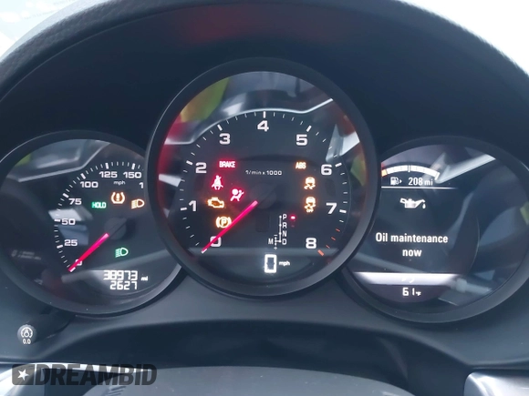 2019 Porsche 718 Cayman with VIN WP0AA2A84KS260748, listed as a IAAI auction lot 42009340 with 38,973 mi miles and . Bid and sale history available at DreamBid. Image 7.