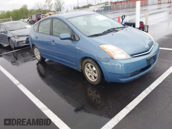 2007 Toyota Prius with VIN JTDKB20U977662355, listed as a IAAI auction lot 41941575 with 217,354 mi miles. Bid and sale history available at carsss.com. Image 1.