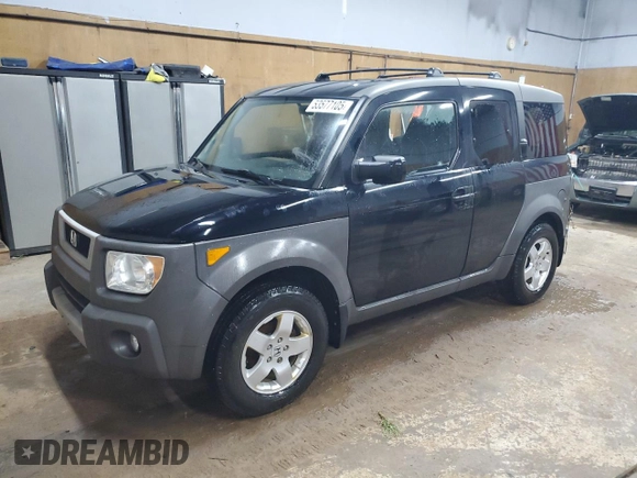 2004 Honda Element EX with VIN 5J6YH27614L019592, listed as a Copart auction lot 53577105 with 113,909 mi miles and Clean Title. Bid and sale history available at DreamBid. Image 1.