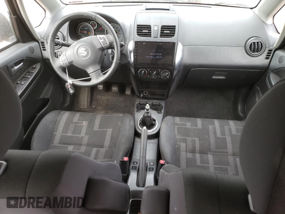 2012 Suzuki SX4 Crossover with VIN JS2YB5A31C6307185, listed as a Copart auction lot 44468485 with 128,046 mi miles and Clean Title. Bid and sale history available at carsss.com. Image 8.