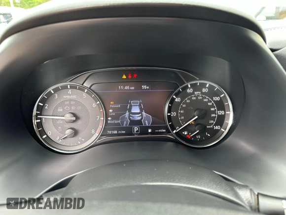 2021 Infiniti QX80 Premium Select with VIN JN8AZ2AF6M9718439, listed as a Copart auction lot 55782665 with 70,168 mi miles and Clean Title. Bid and sale history available at DreamBid. Image 6.